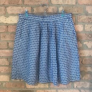 J. Crew | Gingham Skirt with Pockets | 12 | NWT